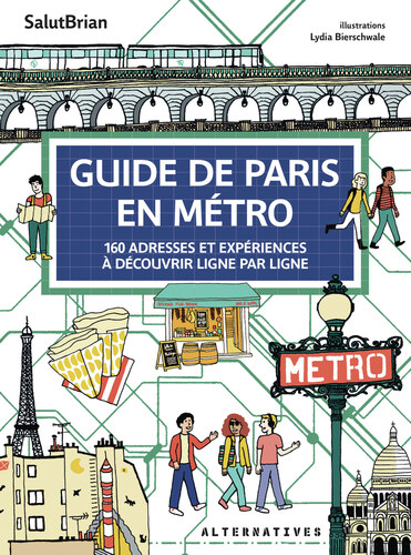 Couverture Guide de Paris en Métro